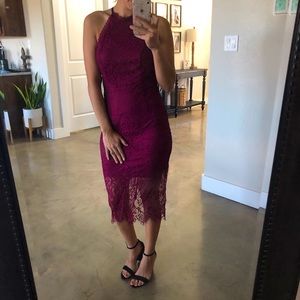 Lulu’s lace cocktail dress